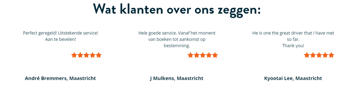 Review Luchthavenvervoer Limburg